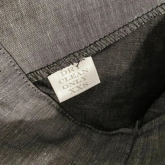 New Tish Cox Linen Blend Crop Blouse Top - Picture 10 of 14